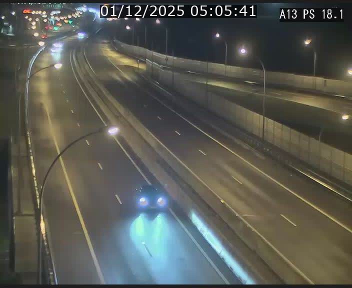 <h2>Traffic live webcam Luxembourg Dudelange - A13 direction Croix de Bettembourg - BK 18.1</h2>