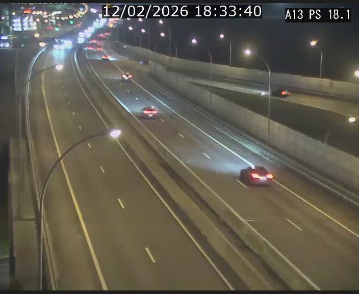 <h2>Traffic live webcam Luxembourg Dudelange - A13 direction Croix de Bettembourg - BK 18.1</h2>