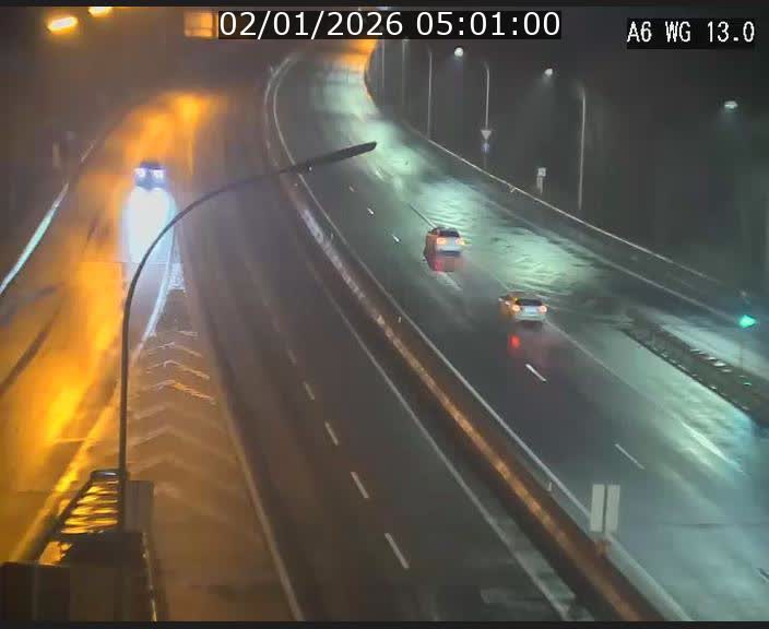 <h2>Traffic live webcam Luxembourg Mamer - A6 - BK 13 - direction Luxembourg/France/Allemagne</h2>