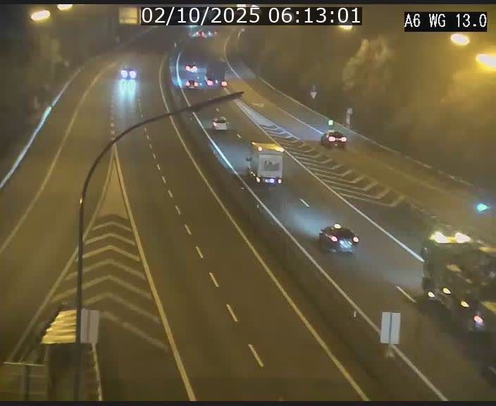 <h2>Traffic live webcam Luxembourg Mamer - A6 - BK 13 - direction Luxembourg/France/Allemagne</h2>