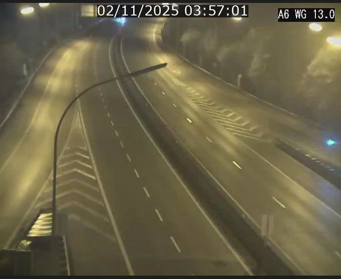 <h2>Traffic live webcam Luxembourg Mamer - A6 - BK 13 - direction Luxembourg/France/Allemagne</h2>
