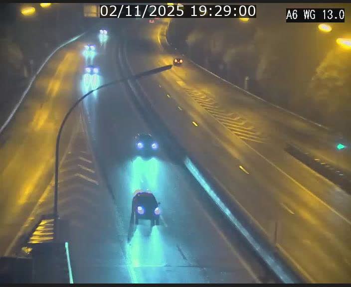 Traffic live webcam Luxembourg Mamer - A6 - BK 13 - direction Luxembourg/France/Allemagne