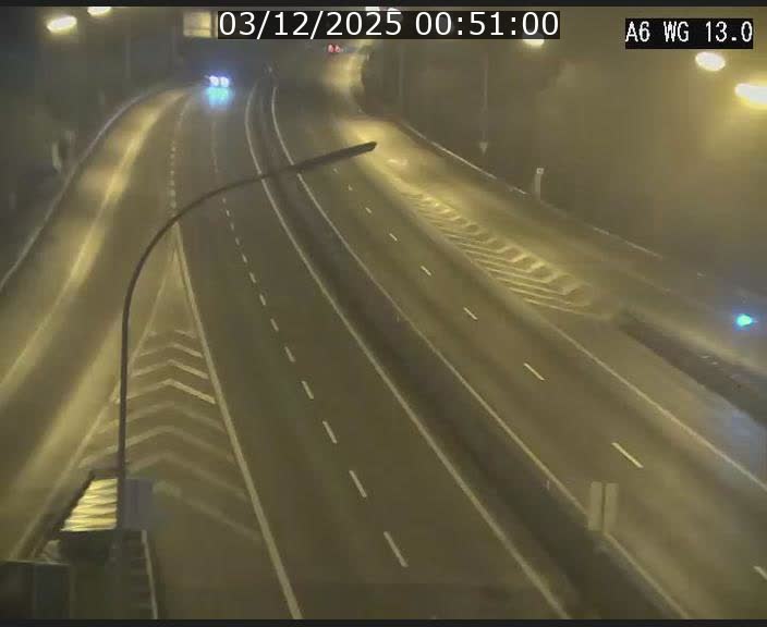 <h2>Traffic live webcam Luxembourg Mamer - A6 - BK 13 - direction Luxembourg/France/Allemagne</h2>