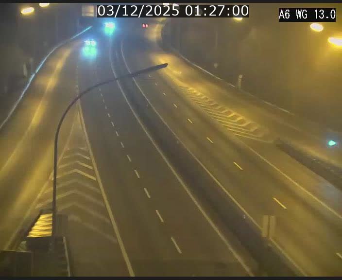 <h2>Traffic live webcam Luxembourg Mamer - A6 - BK 13 - direction Luxembourg/France/Allemagne</h2>