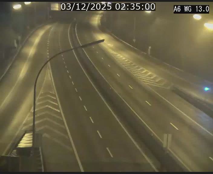 <h2>Traffic live webcam Luxembourg Mamer - A6 - BK 13 - direction Luxembourg/France/Allemagne</h2>