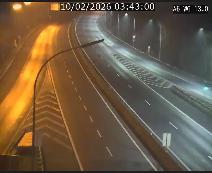 <h2>Traffic live webcam Luxembourg Mamer - A6 - BK 13 - direction Luxembourg/France/Allemagne</h2>