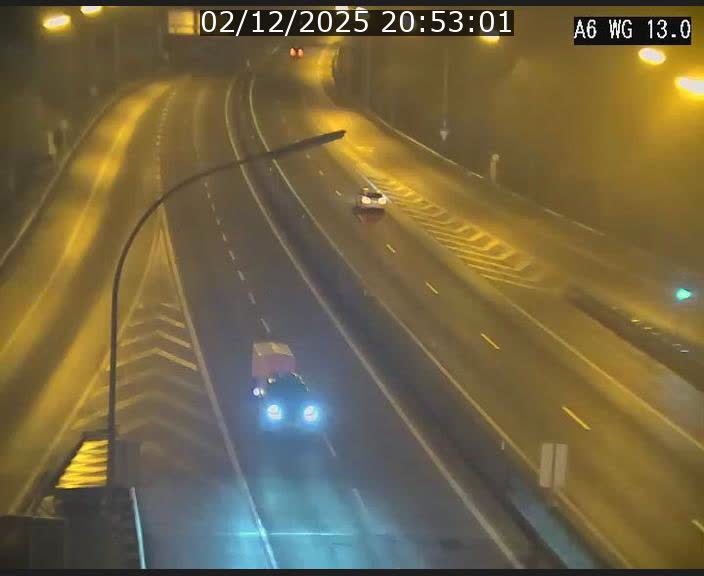 <h2>Traffic live webcam Luxembourg Mamer - A6 - BK 13 - direction Luxembourg/France/Allemagne</h2>