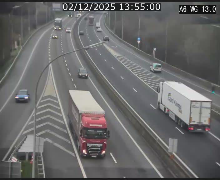 <h2>Traffic live webcam Luxembourg Mamer - A6 - BK 13 - direction Luxembourg/France/Allemagne</h2>
