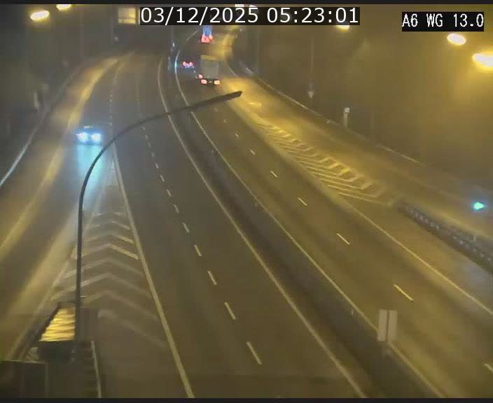 <h2>Traffic live webcam Luxembourg Mamer - A6 - BK 13 - direction Luxembourg/France/Allemagne</h2>