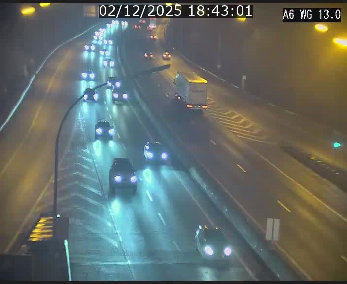 <h2>Traffic live webcam Luxembourg Mamer - A6 - BK 13 - direction Luxembourg/France/Allemagne</h2>