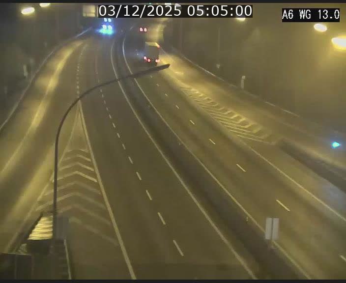 <h2>Traffic live webcam Luxembourg Mamer - A6 - BK 13 - direction Luxembourg/France/Allemagne</h2>
