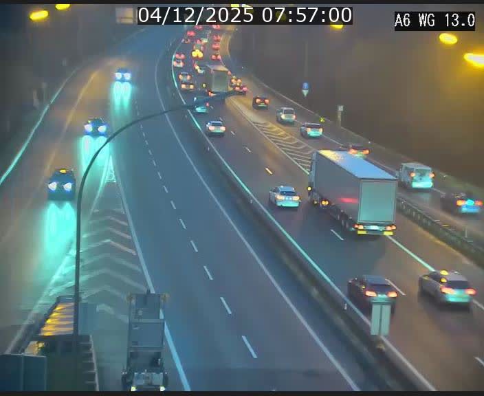 <h2>Traffic live webcam Luxembourg Mamer - A6 - BK 13 - direction Luxembourg/France/Allemagne</h2>