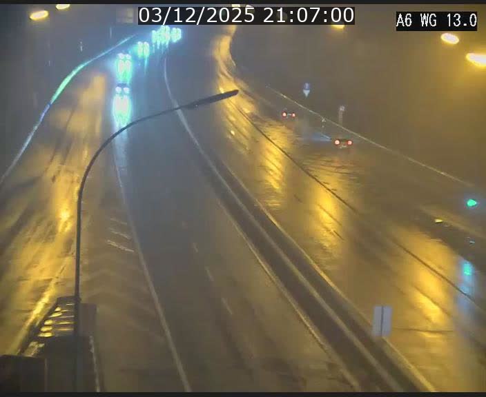 <h2>Traffic live webcam Luxembourg Mamer - A6 - BK 13 - direction Luxembourg/France/Allemagne</h2>