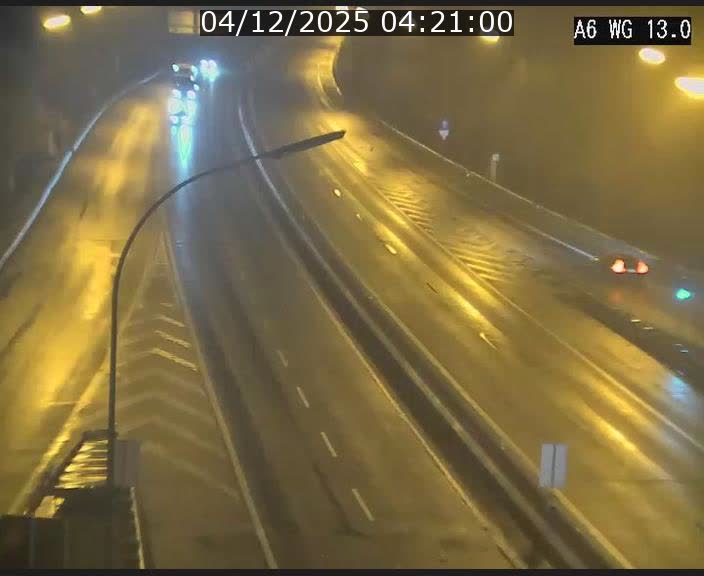 <h2>Traffic live webcam Luxembourg Mamer - A6 - BK 13 - direction Luxembourg/France/Allemagne</h2>