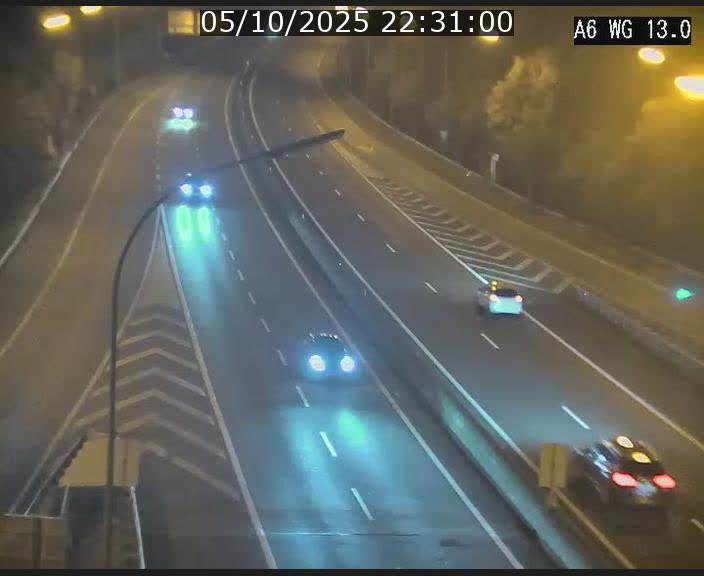 <h2>Traffic live webcam Luxembourg Mamer - A6 - BK 13 - direction Luxembourg/France/Allemagne</h2>