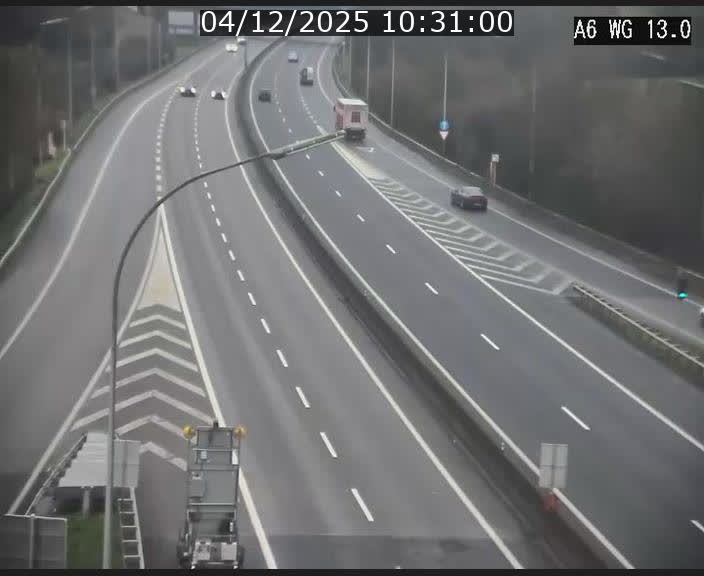 <h2>Traffic live webcam Luxembourg Mamer - A6 - BK 13 - direction Luxembourg/France/Allemagne</h2>