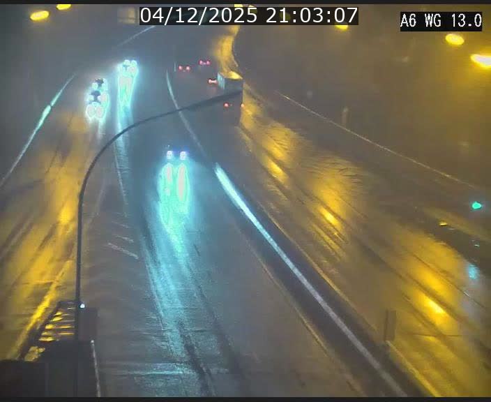 <h2>Traffic live webcam Luxembourg Mamer - A6 - BK 13 - direction Luxembourg/France/Allemagne</h2>