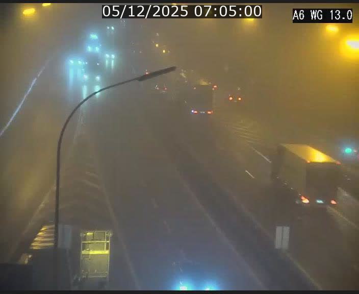 <h2>Traffic live webcam Luxembourg Mamer - A6 - BK 13 - direction Luxembourg/France/Allemagne</h2>