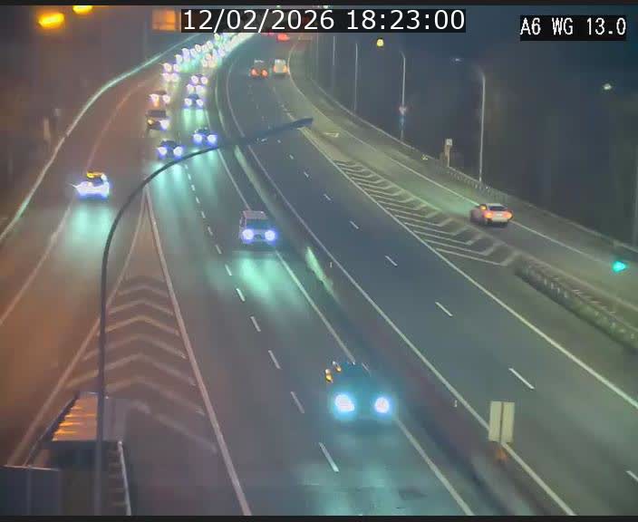 <h2>Traffic live webcam Luxembourg Mamer - A6 - BK 13 - direction Luxembourg/France/Allemagne</h2>