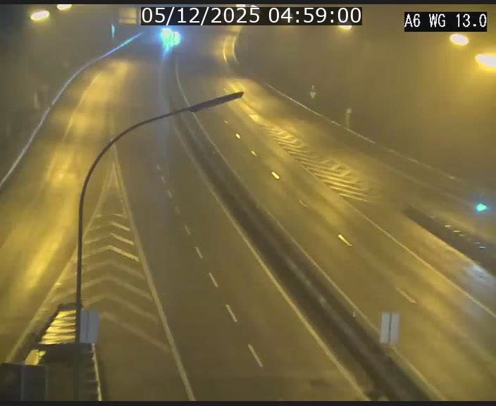 <h2>Traffic live webcam Luxembourg Mamer - A6 - BK 13 - direction Luxembourg/France/Allemagne</h2>