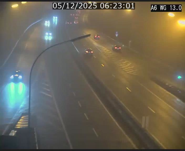 <h2>Traffic live webcam Luxembourg Mamer - A6 - BK 13 - direction Luxembourg/France/Allemagne</h2>