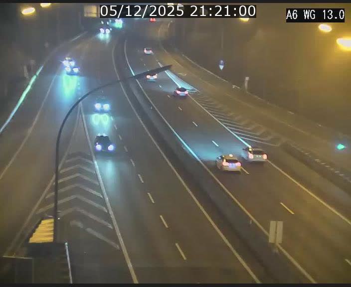<h2>Traffic live webcam Luxembourg Mamer - A6 - BK 13 - direction Luxembourg/France/Allemagne</h2>