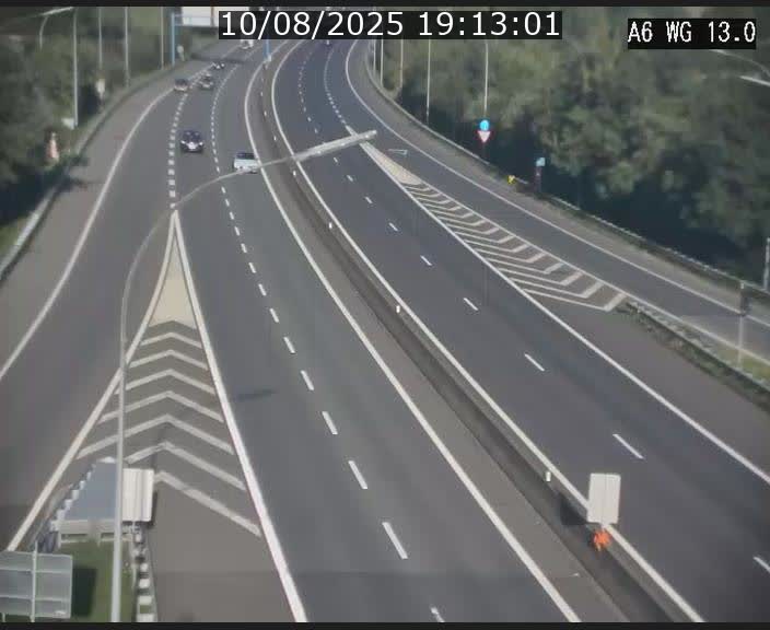 <h2>Traffic live webcam Luxembourg Mamer - A6 - BK 13 - direction Luxembourg/France/Allemagne</h2>