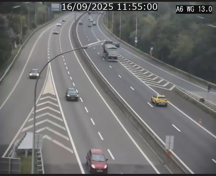 <h2>Traffic live webcam Luxembourg Mamer - A6 - BK 13 - direction Luxembourg/France/Allemagne</h2>