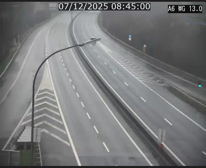 <h2>Traffic live webcam Luxembourg Mamer - A6 - BK 13 - direction Luxembourg/France/Allemagne</h2>