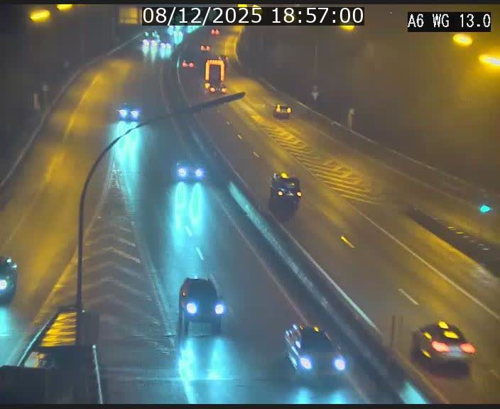 <h2>Traffic live webcam Luxembourg Mamer - A6 - BK 13 - direction Luxembourg/France/Allemagne</h2>