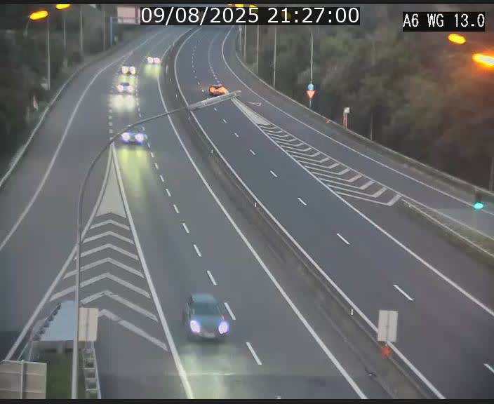 <h2>Traffic live webcam Luxembourg Mamer - A6 - BK 13 - direction Luxembourg/France/Allemagne</h2>