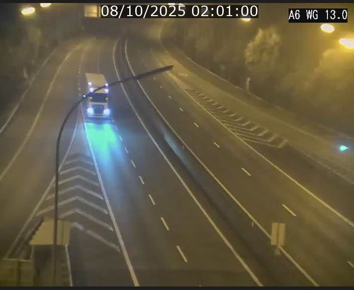 <h2>Traffic live webcam Luxembourg Mamer - A6 - BK 13 - direction Luxembourg/France/Allemagne</h2>