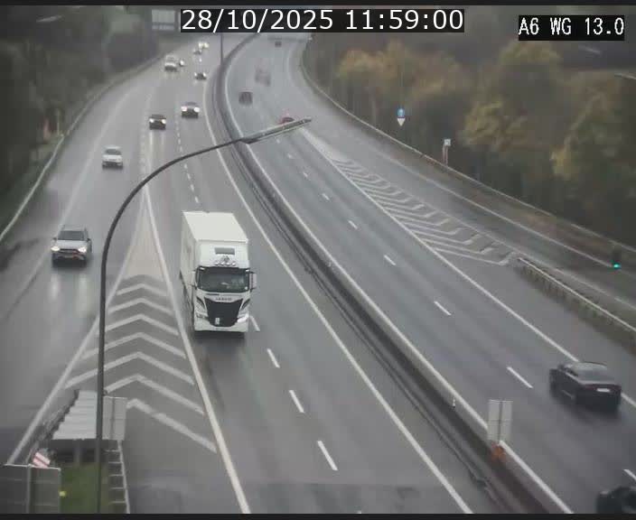 <h2>Traffic live webcam Luxembourg Mamer - A6 - BK 13 - direction Luxembourg/France/Allemagne</h2>