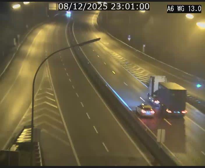 <h2>Traffic live webcam Luxembourg Mamer - A6 - BK 13 - direction Luxembourg/France/Allemagne</h2>