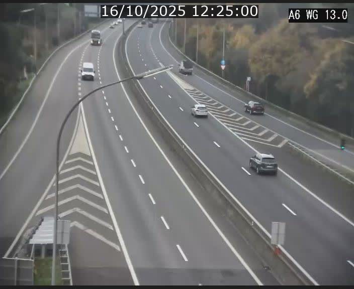 <h2>Traffic live webcam Luxembourg Mamer - A6 - BK 13 - direction Luxembourg/France/Allemagne</h2>