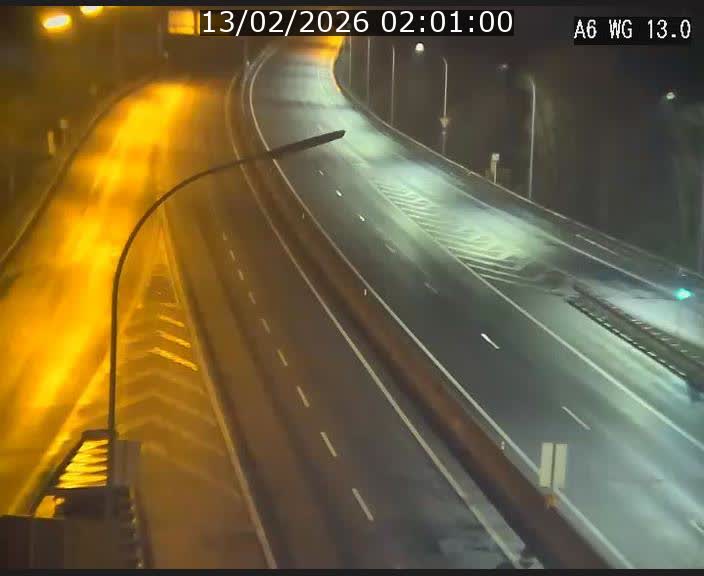 <h2>Traffic live webcam Luxembourg Mamer - A6 - BK 13 - direction Luxembourg/France/Allemagne</h2>
