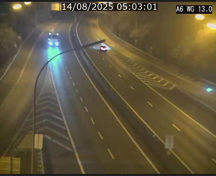 <h2>Traffic live webcam Luxembourg Mamer - A6 - BK 13 - direction Luxembourg/France/Allemagne</h2>