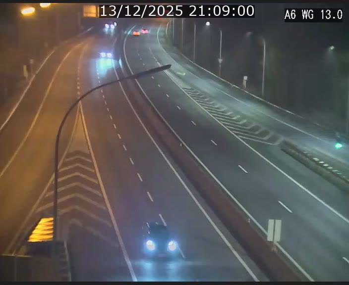 <h2>Traffic live webcam Luxembourg Mamer - A6 - BK 13 - direction Luxembourg/France/Allemagne</h2>