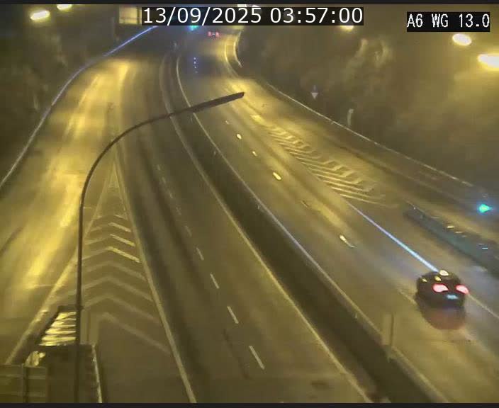 <h2>Traffic live webcam Luxembourg Mamer - A6 - BK 13 - direction Luxembourg/France/Allemagne</h2>