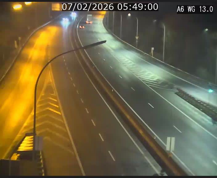 <h2>Traffic live webcam Luxembourg Mamer - A6 - BK 13 - direction Luxembourg/France/Allemagne</h2>