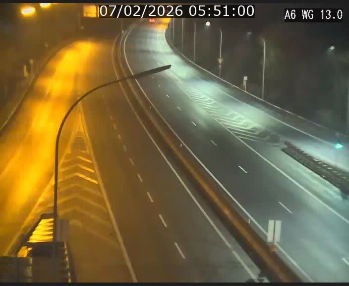 <h2>Traffic live webcam Luxembourg Mamer - A6 - BK 13 - direction Luxembourg/France/Allemagne</h2>