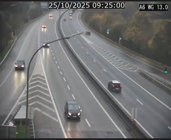 <h2>Traffic live webcam Luxembourg Mamer - A6 - BK 13 - direction Luxembourg/France/Allemagne</h2>