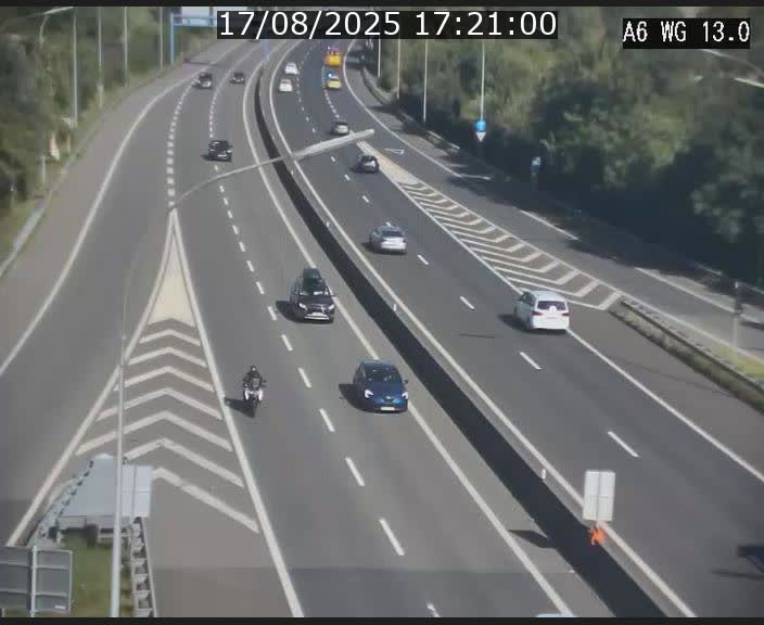 <h2>Traffic live webcam Luxembourg Mamer - A6 - BK 13 - direction Luxembourg/France/Allemagne</h2>
