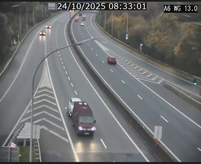 <h2>Traffic live webcam Luxembourg Mamer - A6 - BK 13 - direction Luxembourg/France/Allemagne</h2>