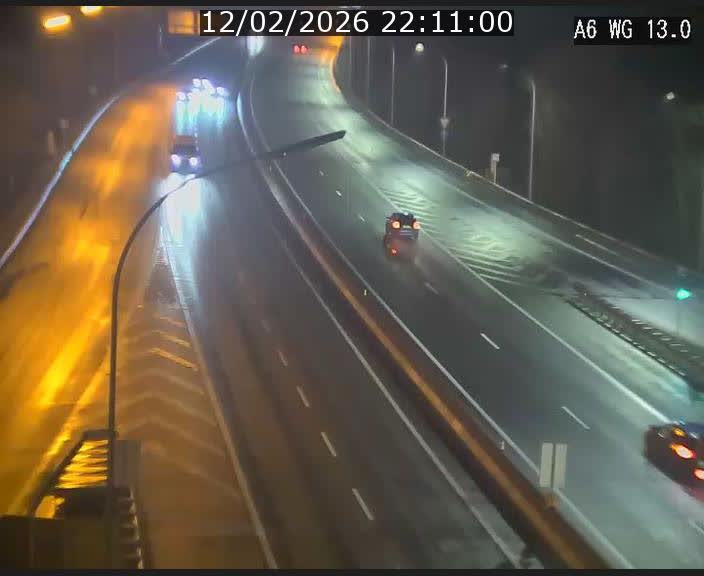 <h2>Traffic live webcam Luxembourg Mamer - A6 - BK 13 - direction Luxembourg/France/Allemagne</h2>