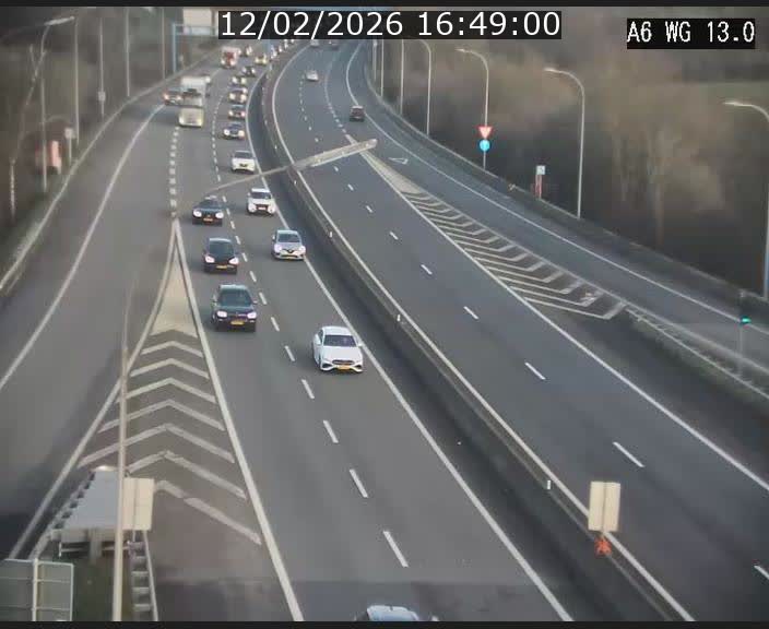 <h2>Traffic live webcam Luxembourg Mamer - A6 - BK 13 - direction Luxembourg/France/Allemagne</h2>