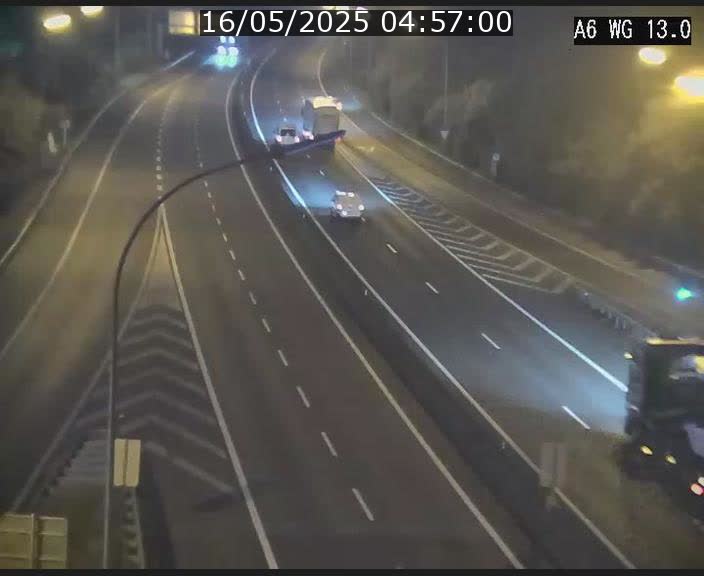<h2>Traffic live webcam Luxembourg Mamer - A6 - BK 13 - direction Luxembourg/France/Allemagne</h2>
