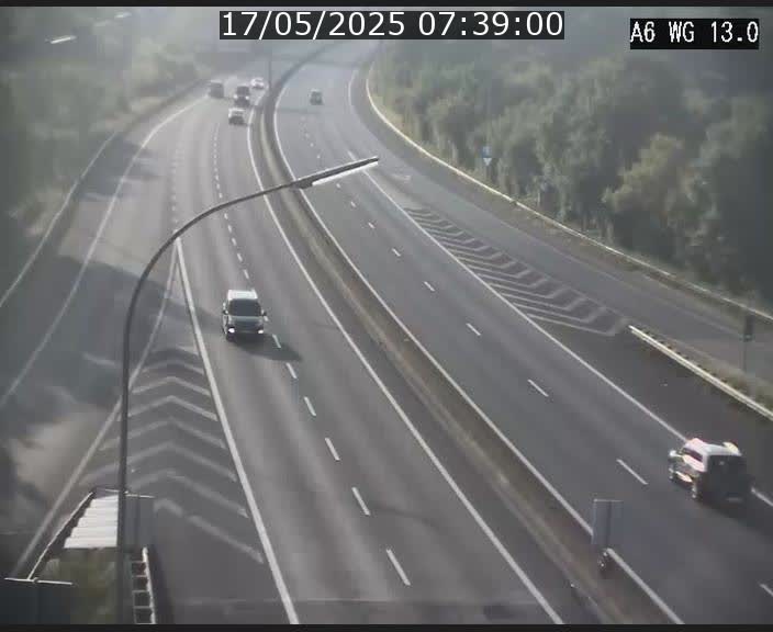 <h2>Traffic live webcam Luxembourg Mamer - A6 - BK 13 - direction Luxembourg/France/Allemagne</h2>