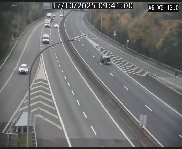 <h2>Traffic live webcam Luxembourg Mamer - A6 - BK 13 - direction Luxembourg/France/Allemagne</h2>