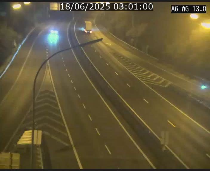 <h2>Traffic live webcam Luxembourg Mamer - A6 - BK 13 - direction Luxembourg/France/Allemagne</h2>